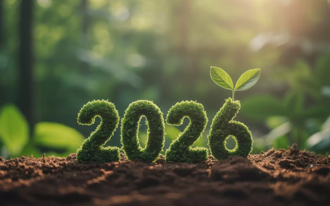 2026 dans un environnement vert
